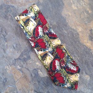 Vintage 80's Water Color Silk Tie by Jerry Garcia